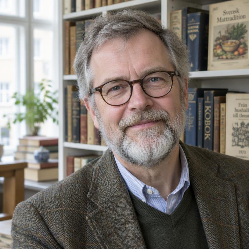 Porträtt av Arvid Holm