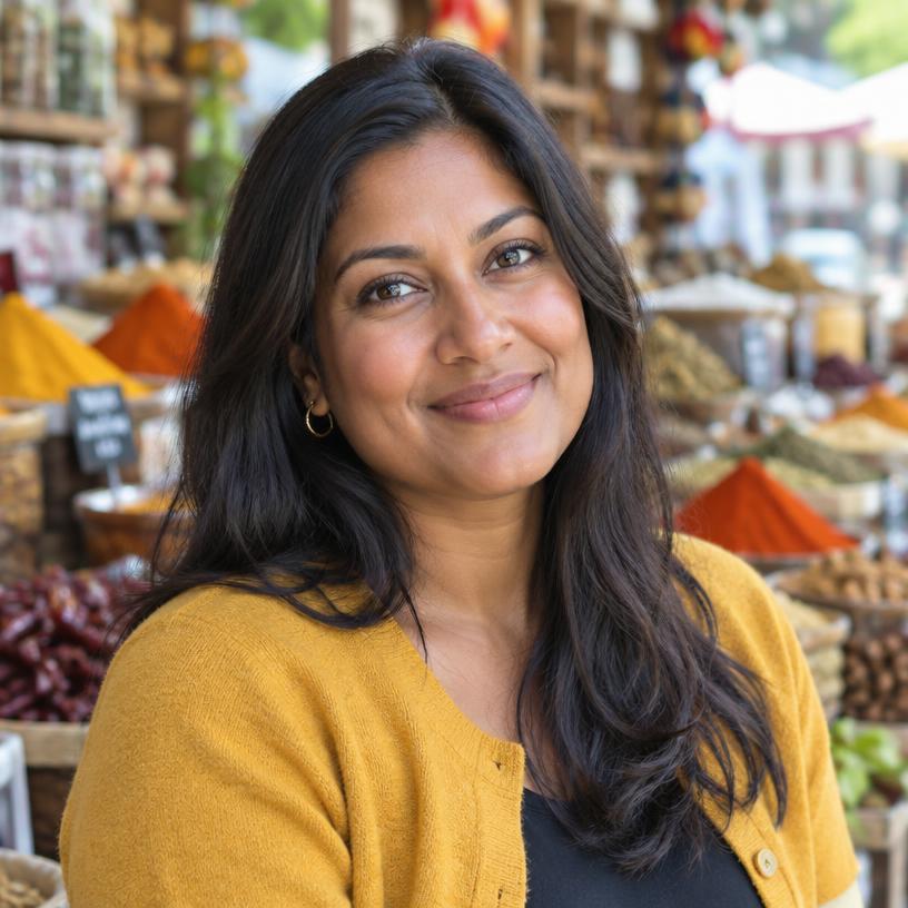 Porträtt av Priya Nilsson